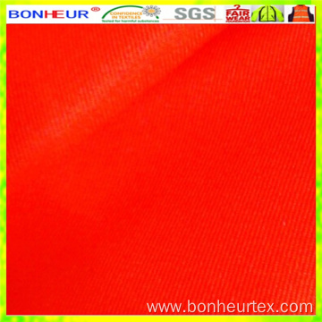 High Visibility 85%Polyester 15%Cotton 4/1 Satin Fabric